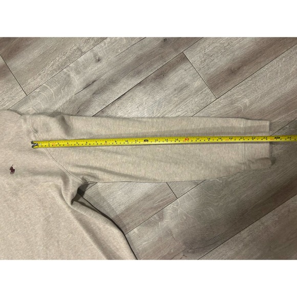 Polo Ralph Lauren Men’s XL Formal Sweater Half-Zip Tan/Cream Top - Picture 12 of 12